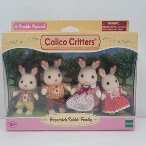 Calico Critters Hopscotch Rabbit Family Set NIB